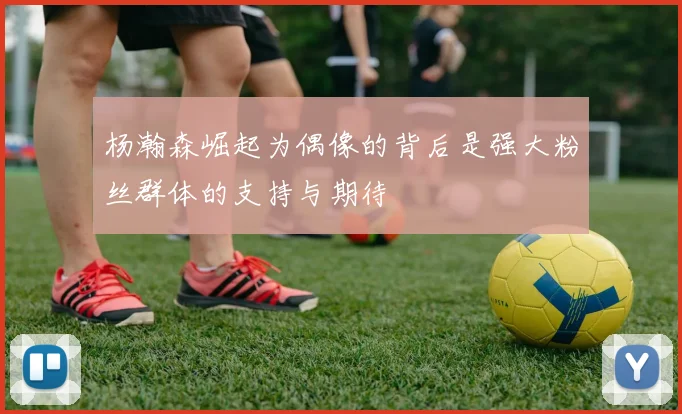 杨瀚森崛起为偶像的背后是强大粉丝群体的支持与期待